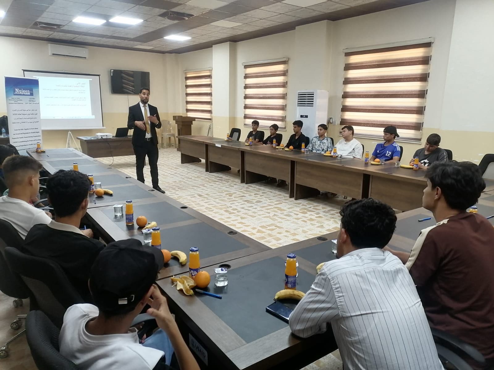 Awareness Sessions for Adolescent Boys in Mosul